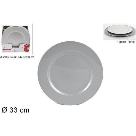 Sottopiatto Natalizio 33cm Colori Assortiti DUESSE CHRISTMAS (1/4)