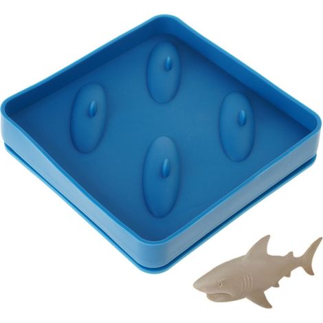 Moule à glace en forme de requin Unique, plateau à glace en (1/3)