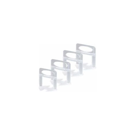 Niveleur Carrelage, Croisillon Carrelage Autonivelant 2mm Croisillon Autonivelant, pour L'installation de Carreaux de Sol et Mur (200xCroisillon Carrelage 2mm) - MODOU (1/5)