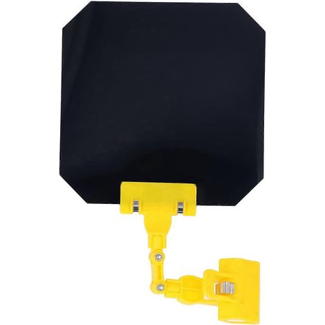 Masque de protection pour soudage, carré de 18 cm, protection oculaire contre la forte luminosité, pratique, à clipser, plaque de protection pour soudage