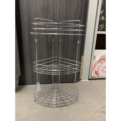 Étagère d'angle de douche Alsea, 3 niveaux (1/2)