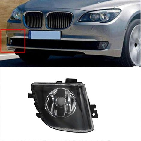 Cache/boîtier de feu antibrouillard avant droit pour BMW Série 7 F01 F02 (modèles 2009-2012) 63177182196 (1/5)
