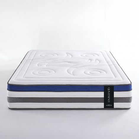 Matelas Quintessence 90x200 cm - Mousse HD mémoire - Ép. 30 cm (1/5)
