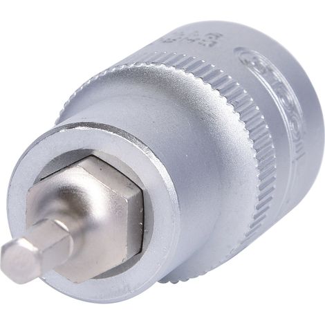 KS Tools 1/2 Bit-Stecknuss Innensechskant, kurz, 4 mm (1/5)