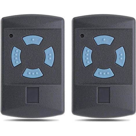 2 Pack Garage Door Remote Control mitter for HSM4-868 HSE2-868 HS4-868 HSM2-868 868MHz Gate Ope gray