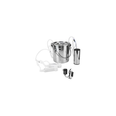 Machine à traire de chèvre électrique domestique 5L avec pompe d'aspiration directe (pour prise EU de chèvre) (1/5)
