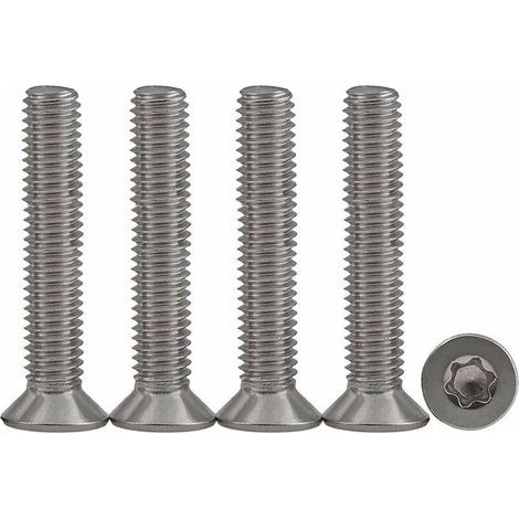 25 pièces M5 x 40 Vis à tête fraisée Vis Torx en acier inoxydable 304 Vis à Métaux Entraînement Standard Vis entièrement filetées Pour l'équipement de machine et les meubles à la maison (1/4)