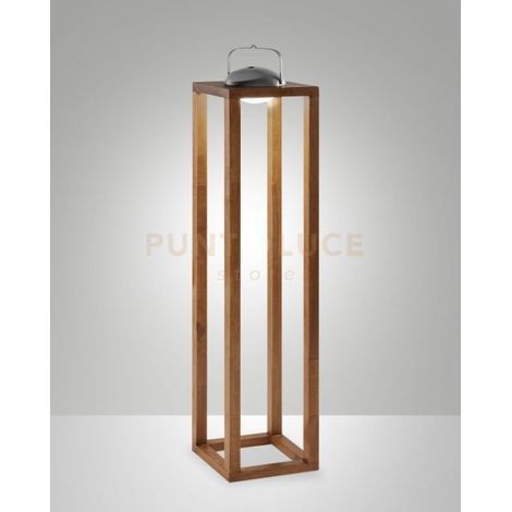 BLEND LAMPADA DA TAVOLO RICARICABILE NOCE 87,4CM DIMMERABILE