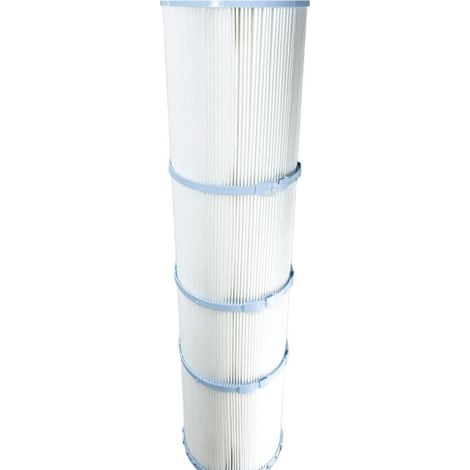 Weltico – Cartouche de filtre de piscine 750 mm – Diamètre extérieur 186 mm – Finesse de filtration optimale – Dispositif anticolmatage exclusif