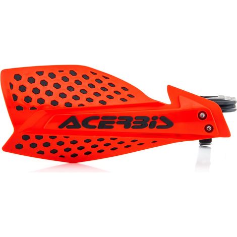 PROTECTORES DE MANOS ACERBIS (MANABRAZO / HOJAS) X-ULTIMATE COLOR ROJO / NEGRO