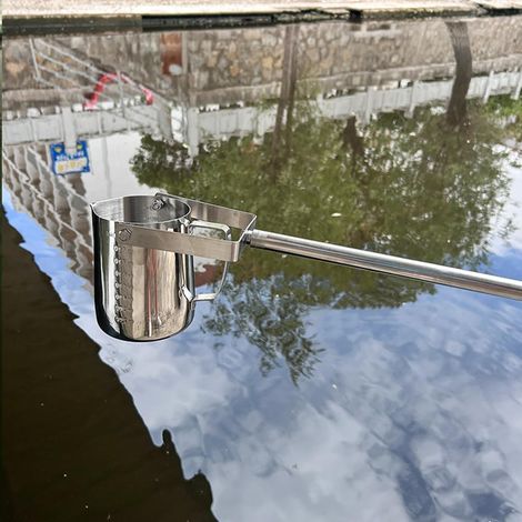 Échantillonneur d'eau télescopique pivotant et fixe pour un test efficace de la qualité l'eau dans surveillance l'environnement 500 Ml 1.113 meter (1/5)
