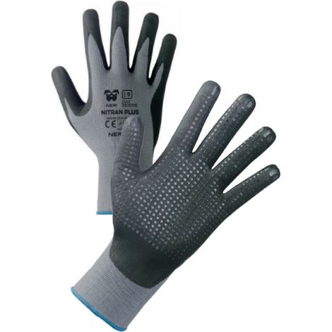 GUANTI NYLON/NITRILE NITRAN PLUS TG.10- 12,0 paia