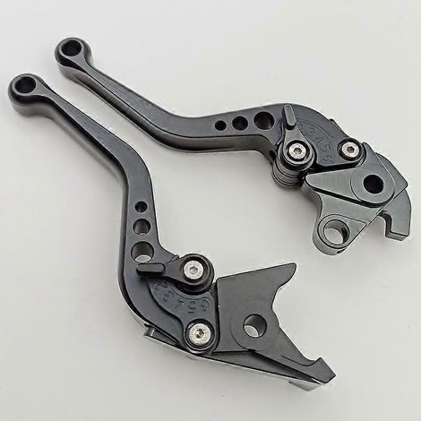 Convient pour moto Honda CBF1000 2006-2009, accessoires de levier de frein, de klaxon et d'embrayage modifiés (Tout noir 2) (1/5)