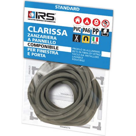 ZANZARIERA IRS CLARISSA BL TONDINO 500 (1/2)