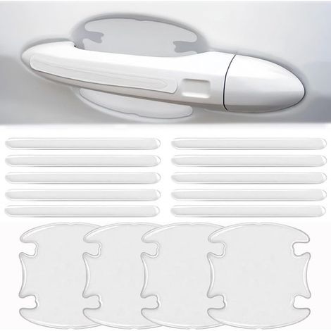 14 protectores para puertas de coche, pegatinas protectoras universales resistentes a arañazos (1/5)