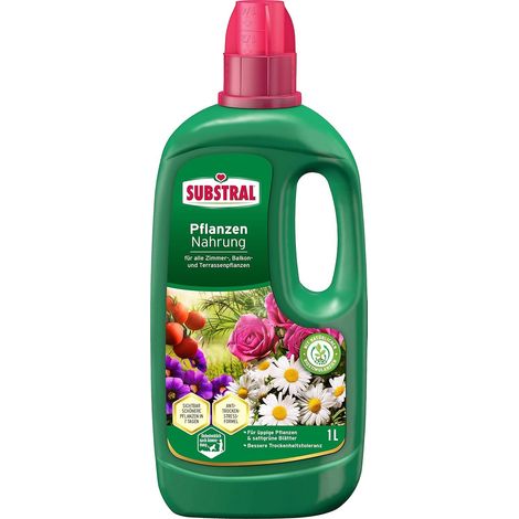fertilizante para plantas substral 1.0 l líquido para interior y exterior