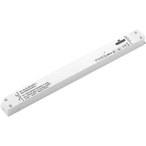 Dehner Elektronik SL 100-24VF-1 Transformateur pour LED, Driver de LED à tension constante 100 W 4.17 A 24 V/DC protect