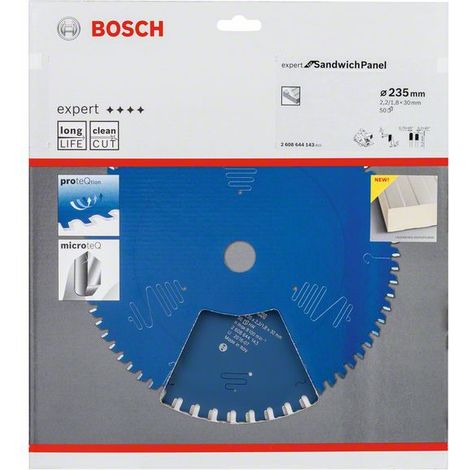 Bosch Accessories Expert for Sandwich Panel 2608644143 Kreissägeblatt 235 x 30 x 1.8 mm Zähneanzahl: