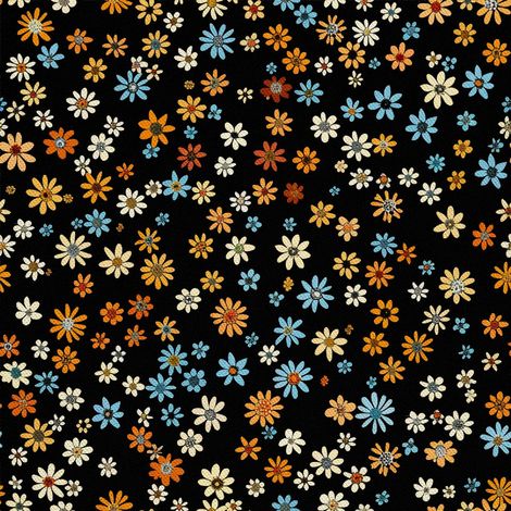 Tela decorativa para exteriores Oxford - Motivo floral I DX5287 (1/5)