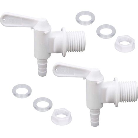 2 Pièces Embouteillage robinet de seau de bière en plastique robinet de seau à la maison Robinet de baril de distributeur de boisson pour seau de fermentation fabrication de vin bière (1/5)
