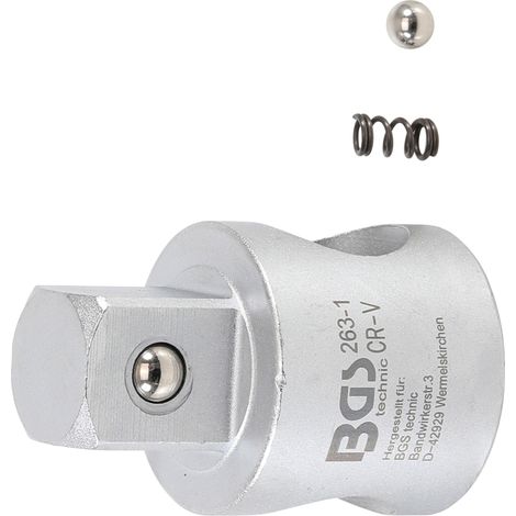 Adattatore per asta scorrevole per prolunghe  quadro esterno 20 mm (3/4")