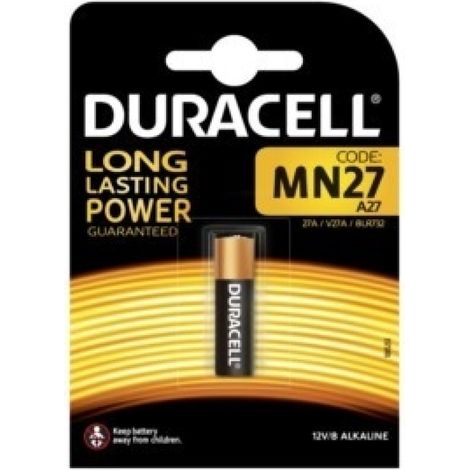 Pila boton mn27 12v especial duracell