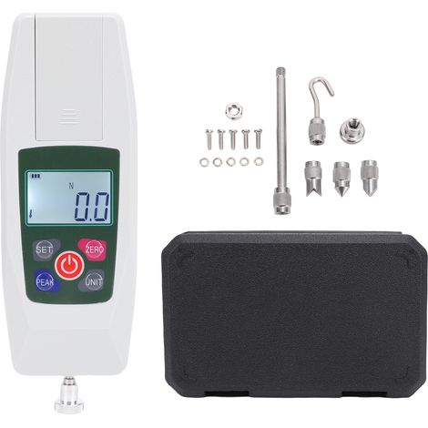 Testeur de Force numérique 5N avec écran LCD rétroéclairé, Portable, Push-Pull, pour Test de traction et de Compression, mise hors tension automatique, N LB Kg Oz (1/5)