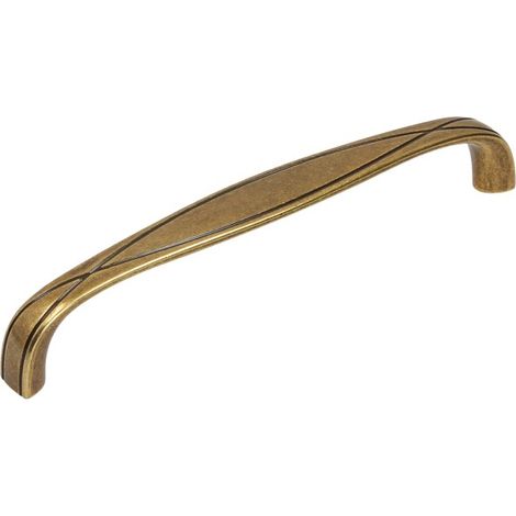 Maniglia UR43, ottone anticato patinato, 128 mm (1/3)