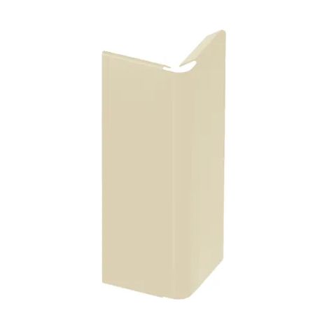 Junta angular exterior para perfil clipable - Beige - 70 mm
