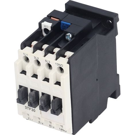 Wechselstrom-Schütz DIN-Schienenmontage, Steuerschütz 220 V 50 Hz 9 A 1 Öffner 3TF-30 (1/5)