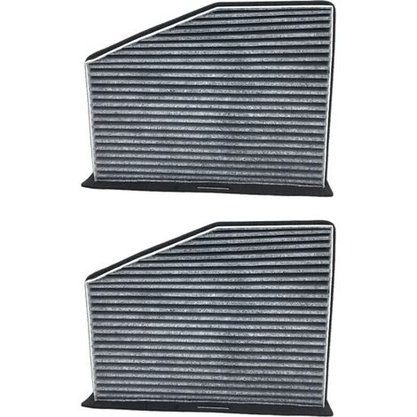 2x Trade-Shop Innenraumfilter / Pollenfilter mit Aktivkohle ersetzt MANN-FILTER CUK 2939 FP 2939, MEYLE 112 320 0011, PURFLUX AHC378 AHA378 (1/4)