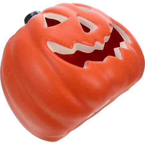 Citrouille Lumineuse Halloween LED Lanterne Citrouille Décorative Intérieur et Extérieur sans Piles (1/5)
