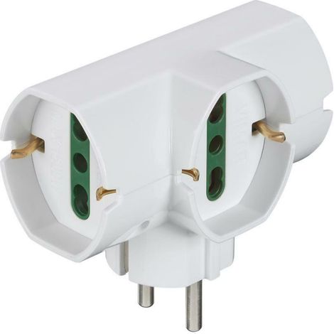 Vimar vertical adapter s31+3 universal white ri.00316.b (1/2)