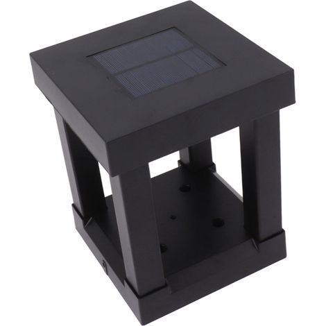 Lampes solaires étanches pour poteaux extérieurs, éclairage paysager extérieur, 3 températures de couleur : 3000K, 4000K et 6000K (1/5)