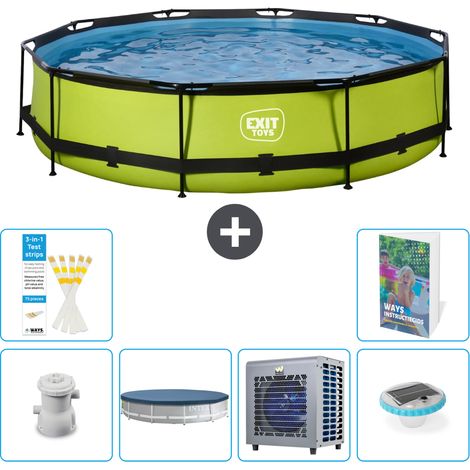 Exit Pool Rund - 360x76 cm - 7-teilig  S175 (1/5)