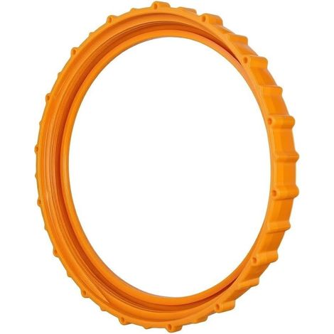 Écrou Orange P07018 et Joint P6563 pour Pompe Piscine Matériau ABS pour robuste, caoutchouc , résistance UV, prévient les fuites, longue durée de vie (1/5)