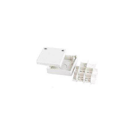 Scatola separazione canali 165×165×75 mm pvc bianco ip40 elettrocanali ecssb2
