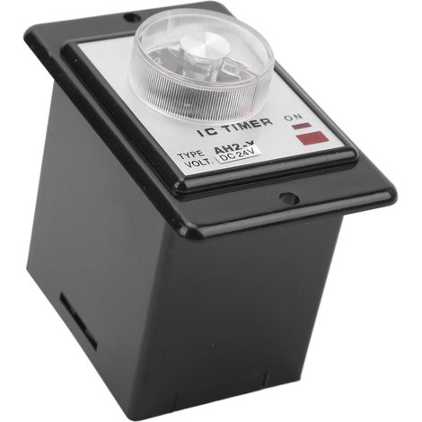 Minuteur AH2-Y 6S compact à aiguille de 2,4 m pour équipements d'automatisation et armoires électromécaniques, 24 V CC (1/5)