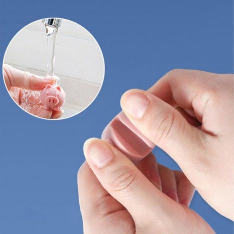 Lève-Couvercle Silicone - 1 Pièce, Animal Dessin Animé - Assistant Cuisine Bouillir Ragoût Cuneary (1/5)