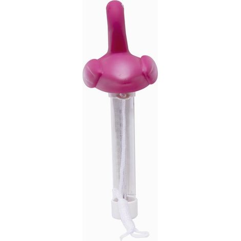 Schwimmthermometer Flamingo Rosa (1/4)