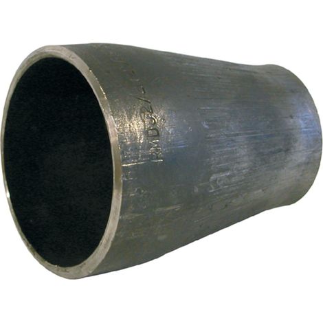 Sanitaire-Distribution – Réduction acier noir à souder 33,7 x 26,9 mm – Raccord pour plomberie – Fixation robuste – Applications sanitaires variées