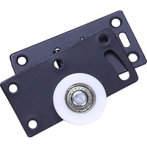 4 jeux de roulettes de porte, galets et poulies pour glissières de meuble, roulettes en nylon pour un déplacement fluide et silencieux du meuble (1/5)
