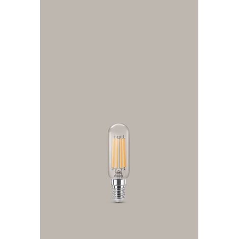 Tube led E14, PHILIPS, 60 W blanc neutre (1/2)