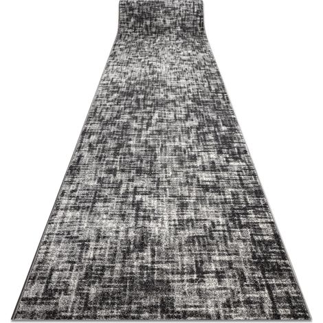 Läufer SILVER Fasti Gitter grau 120cm grey 120x400 cm