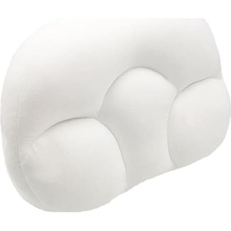 Ecleanfy - Oreiller 3D Bonne Nuit, oreiller en forme d'œuf pour un sommeil réparateur, appui-tête ergonomique avec coussin à micro-balles d'air créatif (1/3)