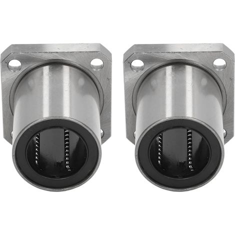 Paar LMK30UU Linearführungen mit Vierkantflansch, geradlinige Kugelbewegung für CNC-Maschinen, 30 mm (1/5)