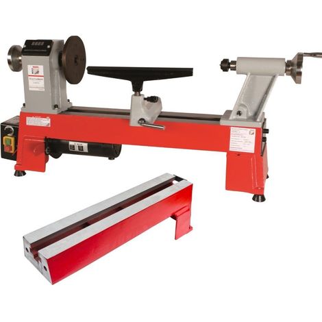Holzmann – Tour à bois numérique 500W – Vitesse 650-3800 min-1 – Distance entre centres 460 mm – Rallonge D460FBVL incluse