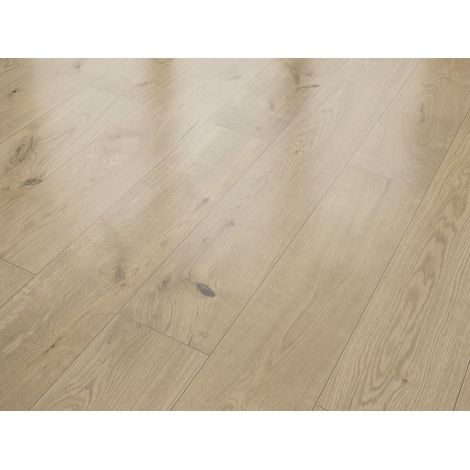 Classen Laminat 7 mm 4V 128,6 x 19,4 cm 7 mm Eiche natur gelb Laminat
