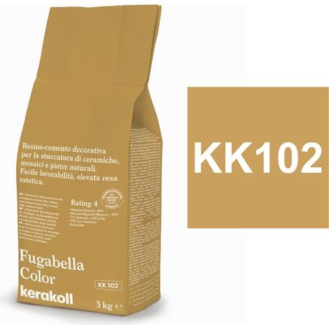 Fugabella color kk 102 resina-cemento per stuccatura kg 3 (1/3)