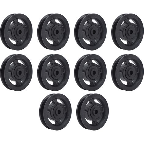 10 Roulements Universels 90mm pour Machines de Fitness, Poulies de Câble et Portes de Garage (1/5)